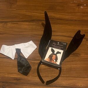 Black and White Bunny Costume Set